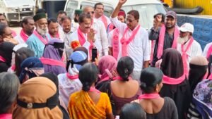 S. Rajender Reddy's door-to-door campaign