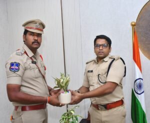 Sub-Inspector M. Vikram takes charge as Marikal SHO